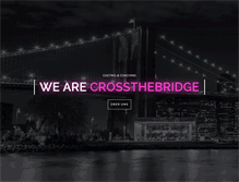 Tablet Screenshot of crossthebridge.de